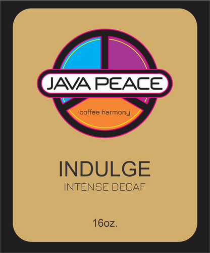 INDULGE DECAF BLEND 16oz. WHOLE BEAN or GROUND